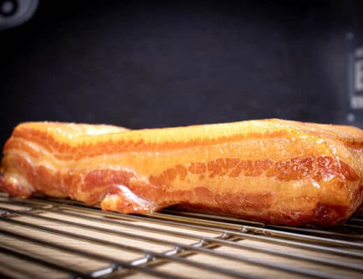 Maple Bacon buikspek van de BBQ