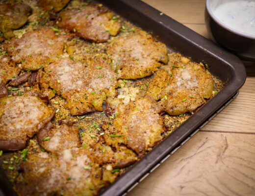 BBQ Smashed Potatoes