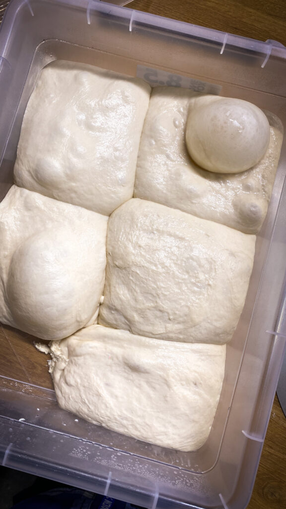 Pizzadeeg vers en luchtig