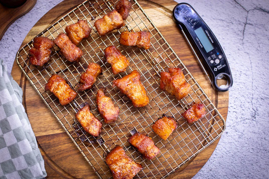 Maple Mustard Pork BItes
