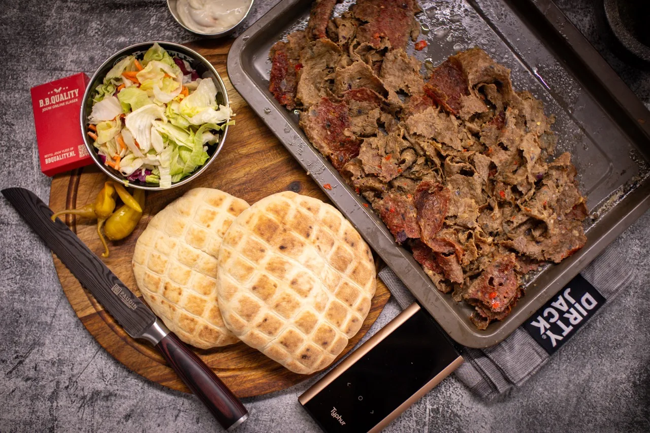 Viral Homemade döner kebab