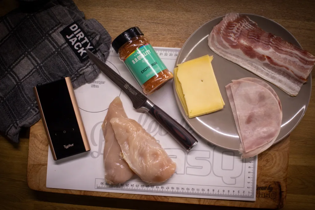 Kip Cordon bleu met spek
