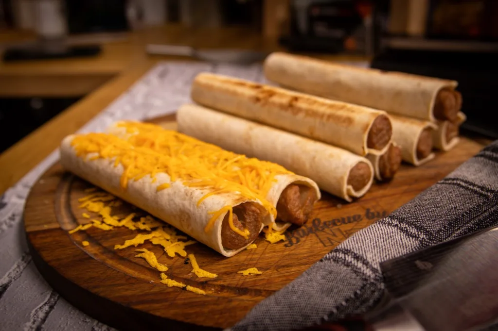 Frikandel Wraps