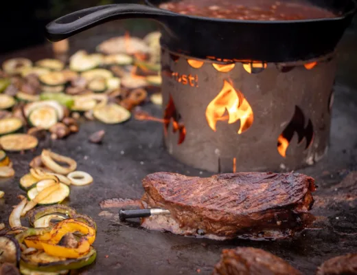 Bockbier bavette steaks