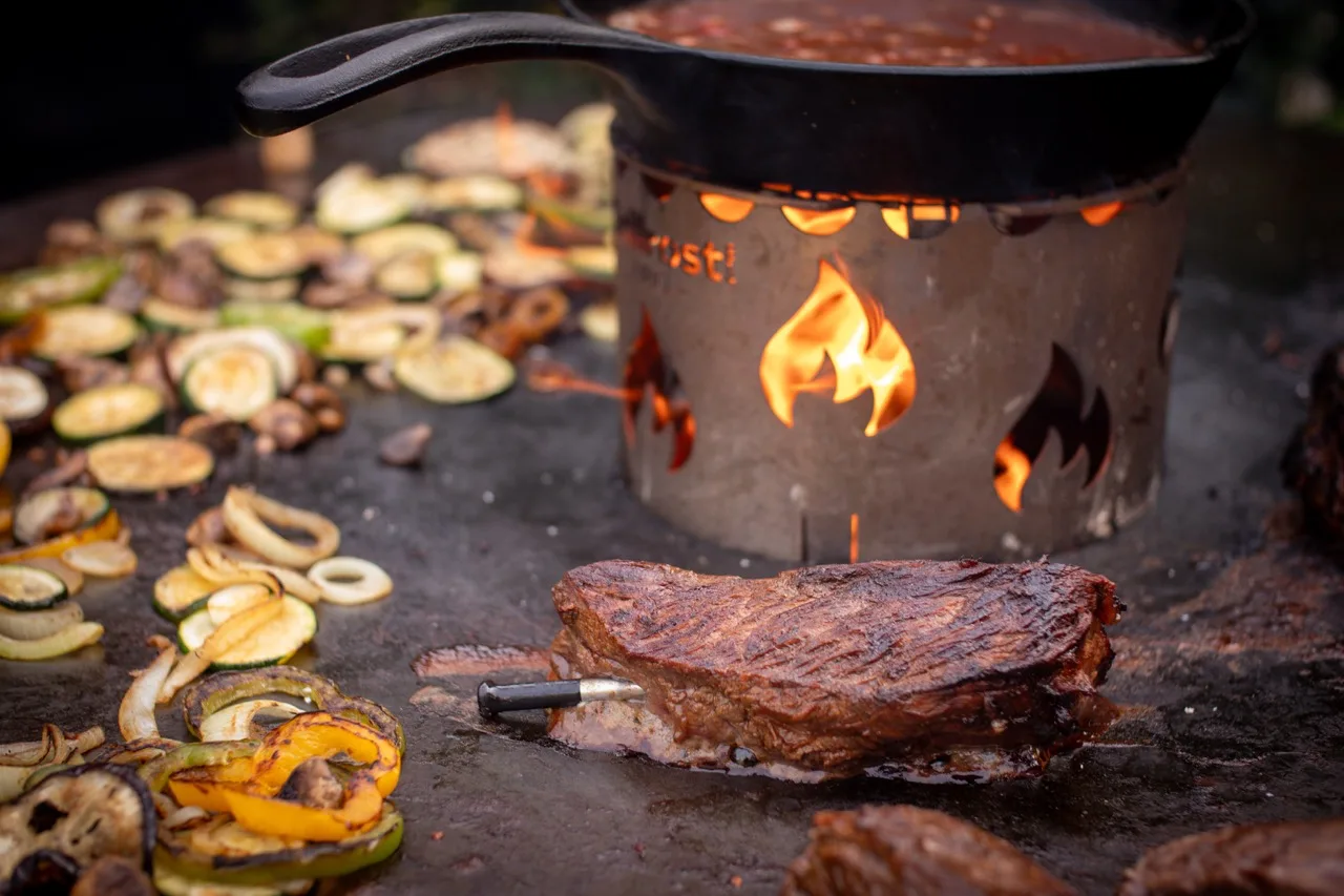 Bockbier bavette steaks