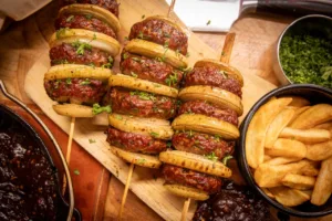 Bereklauw van de BBQ